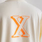 【Blurhms Rootstock】Cotton Rayon 88 / 12 Print Tee "X-X"『Wide』
