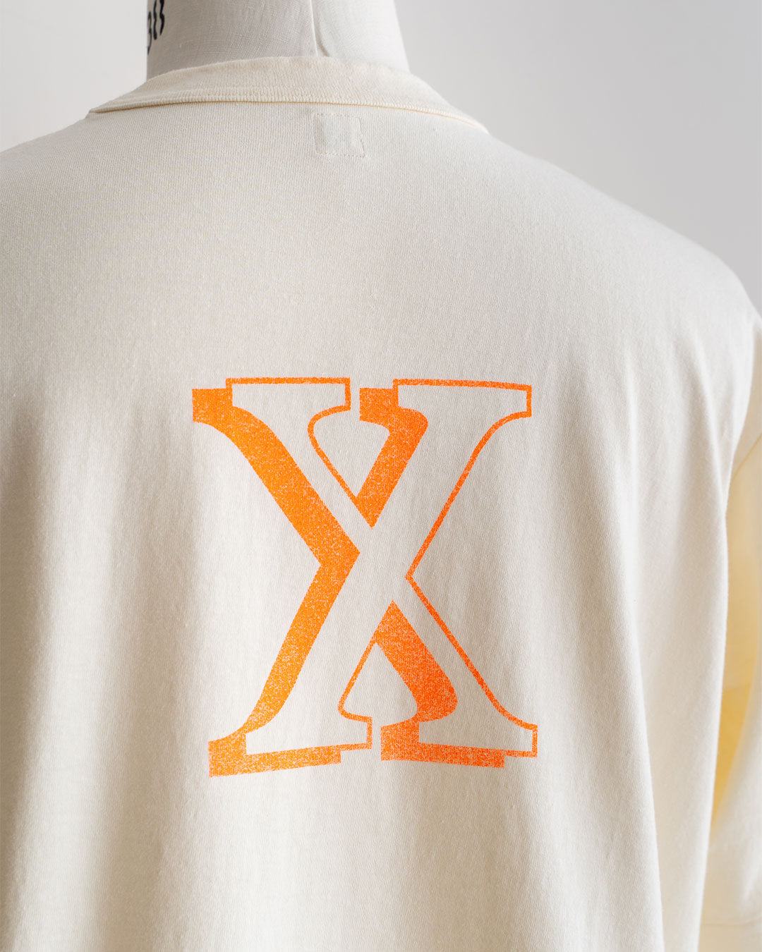 【Blurhms Rootstock】Cotton Rayon 88 / 12 Print Tee "X-X"『Wide』
