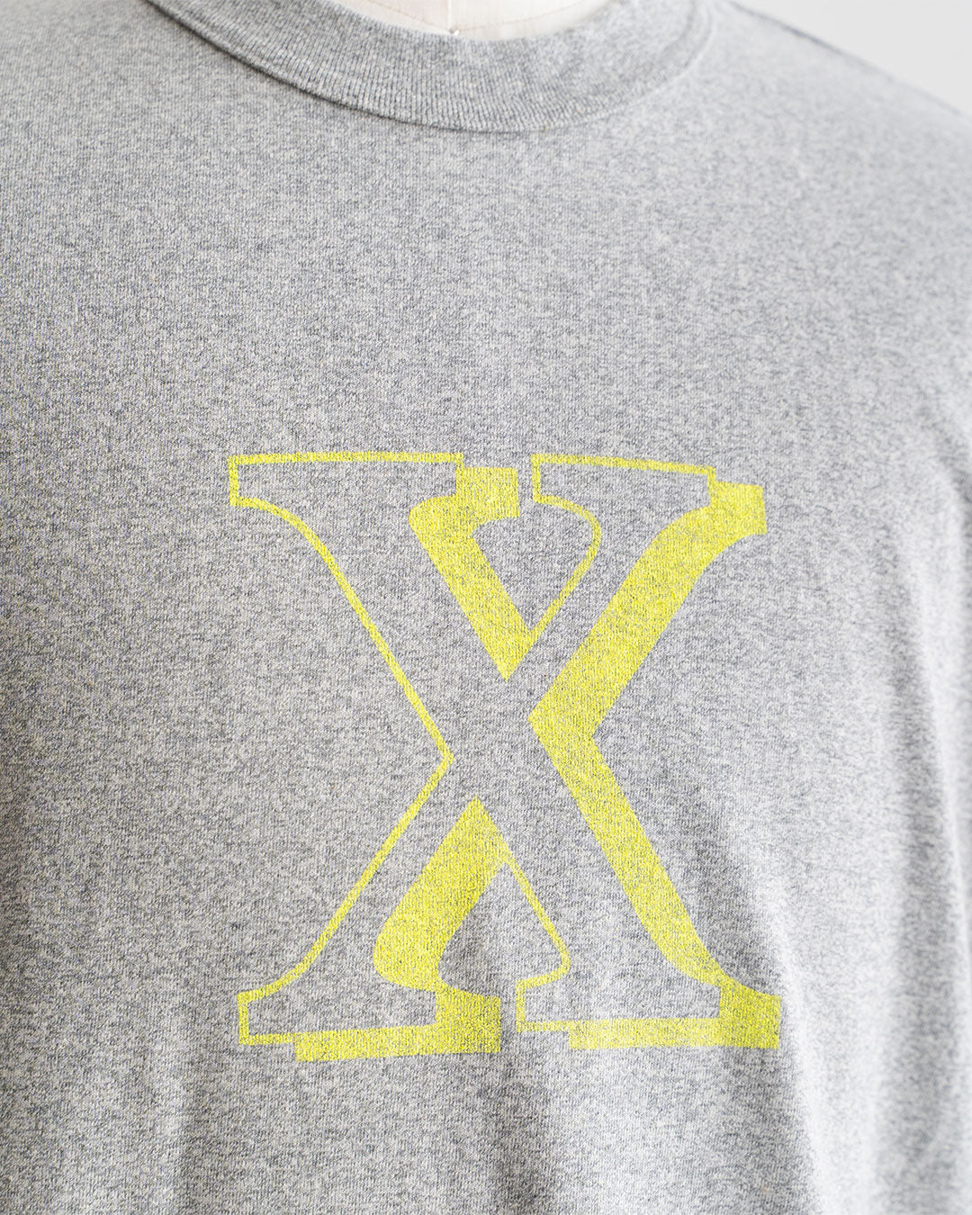 【Blurhms Rootstock】Cotton Rayon 88 / 12 Print Tee "X-X"『Wide』