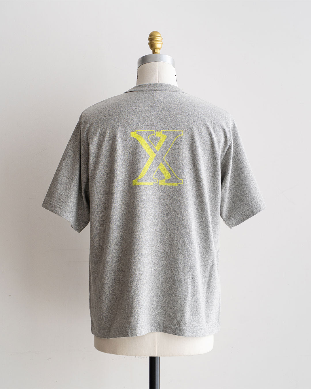 【Blurhms Rootstock】Cotton Rayon 88 / 12 Print Tee "X-X"『Wide』