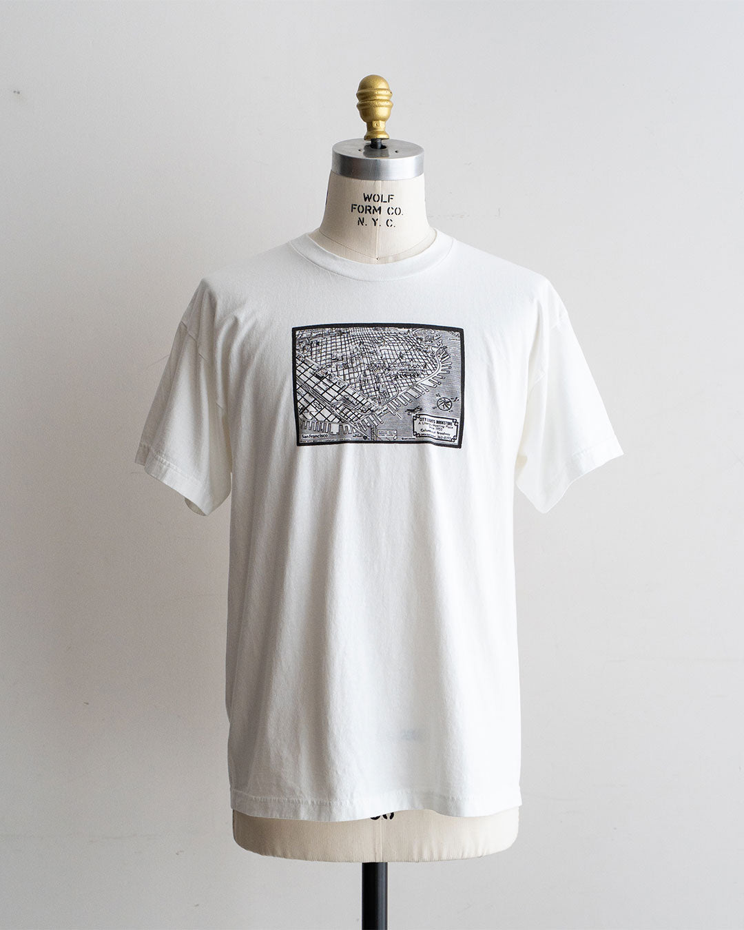 【City Lights Bookstore】 Post Card Tee