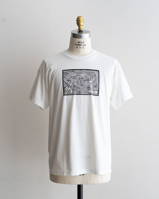 【City Lights Bookstore】 Post Card Tee
