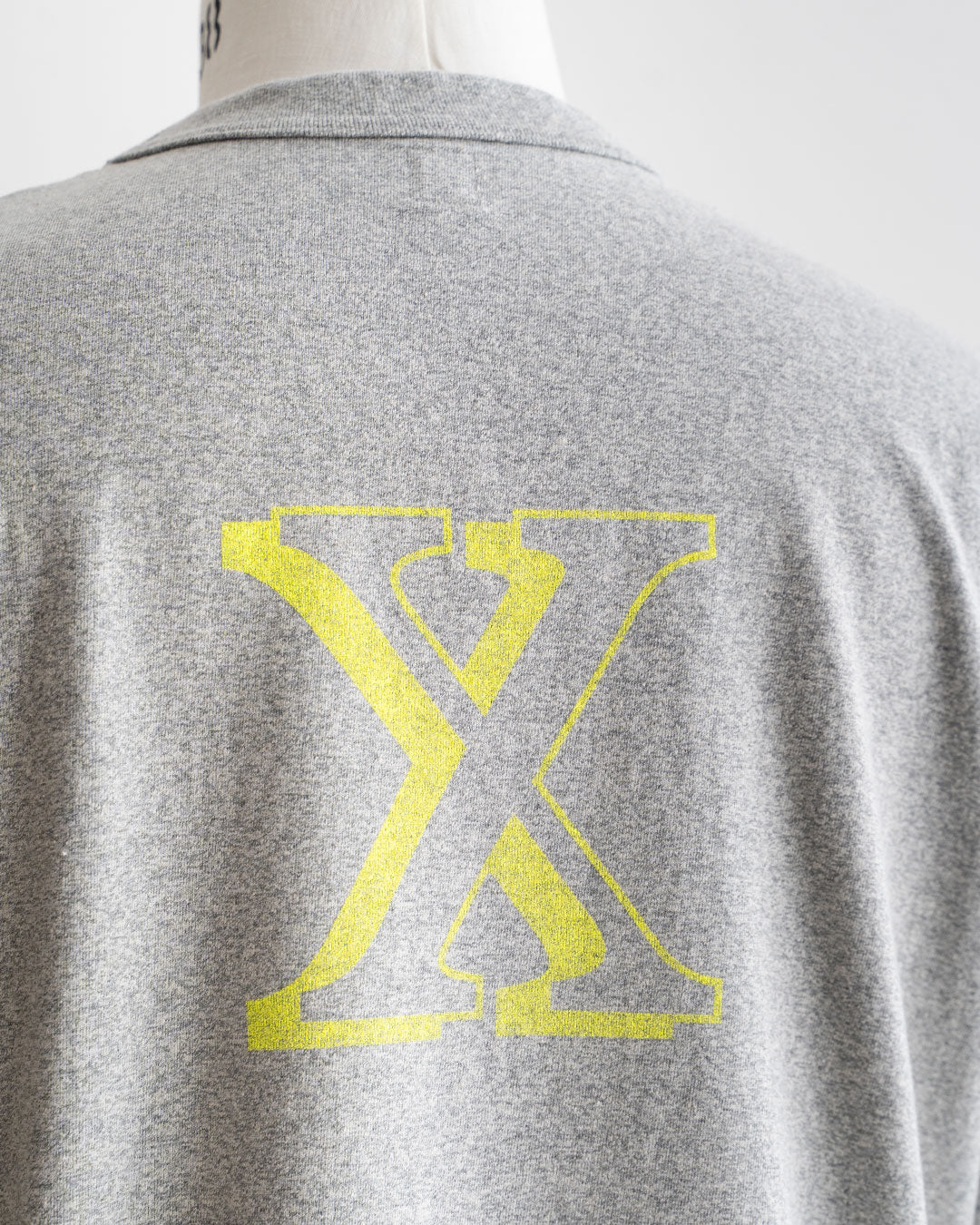 【Blurhms Rootstock】Cotton Rayon 88 / 12 Print Tee "X-X"『Wide』