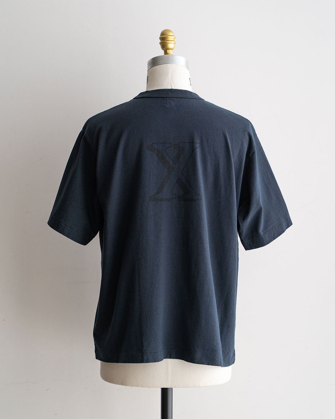 【Blurhms Rootstock】Cotton Rayon 88 / 12 Print Tee "X-X"『Wide』