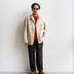 【HEXICO】Coverall .30-40s Style 『US Old Drop Cloth / Brass Button』①
