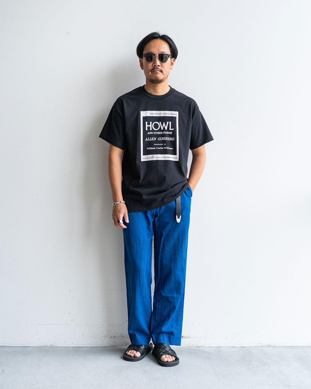 身長175cm　体重69kg / 着用サイズ L / COLOR Black