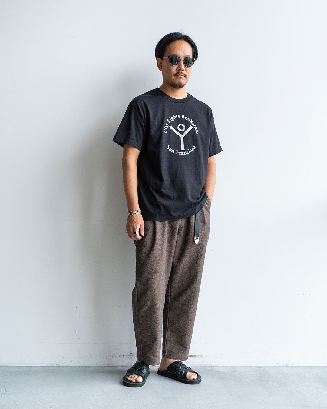身長175cm　体重69kg / 着用サイズ L