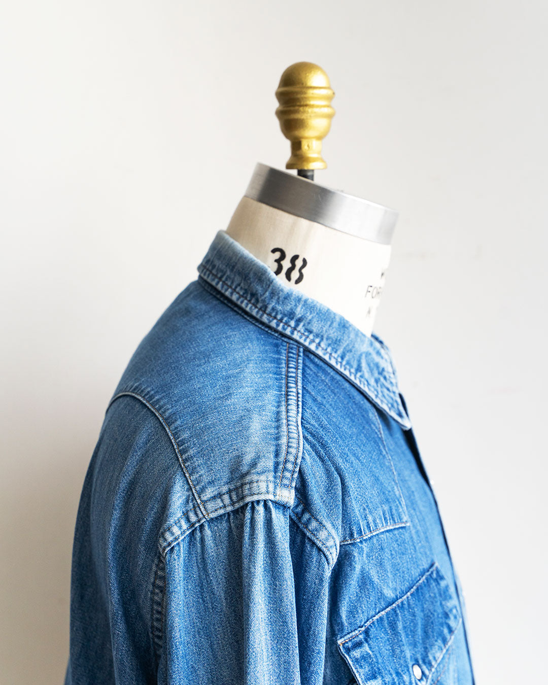 【HEXICO】Short Denim Western 『80-90s Western Shirt』⑤