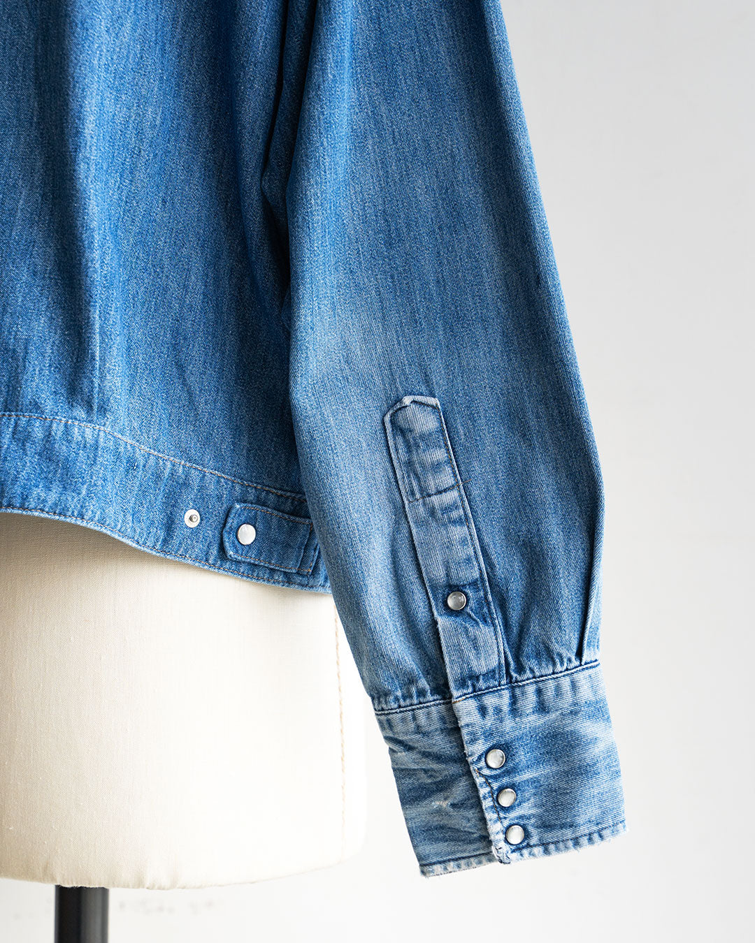 【HEXICO】Short Denim Western 『80-90s Western Shirt』⑤