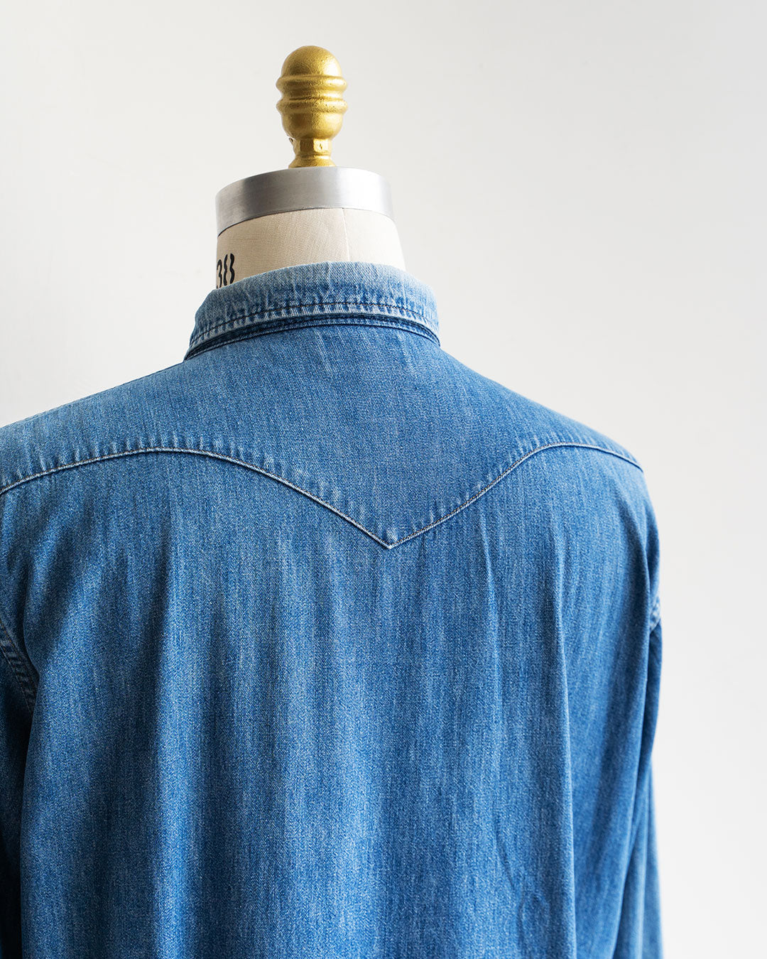 【HEXICO】Short Denim Western 『80-90s Western Shirt』⑤