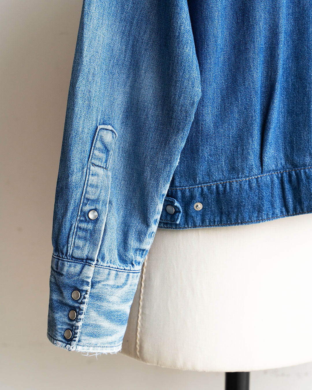 【HEXICO】Short Denim Western 『80-90s Western Shirt』⑤