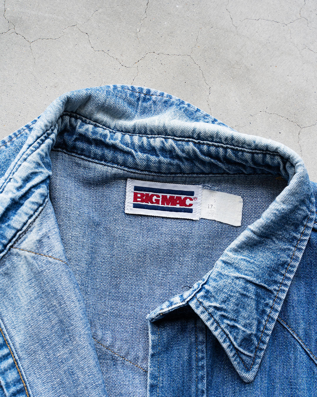 【HEXICO】Short Denim Western 『80-90s Western Shirt』⑤