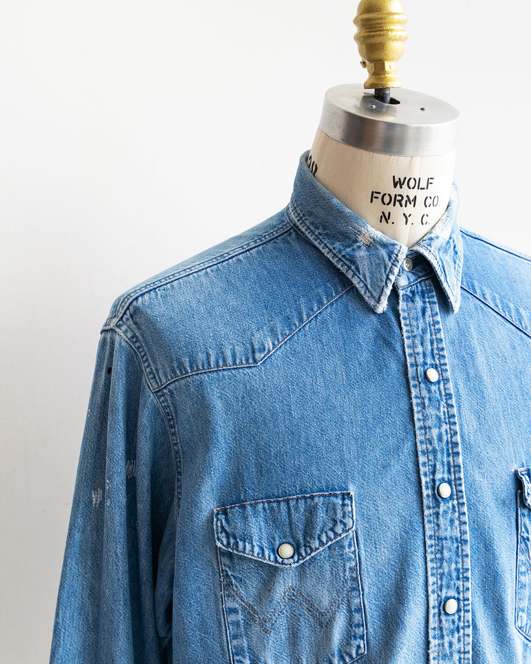 【HEXICO】Short Denim Western 『80-90s Western Shirt』⑥