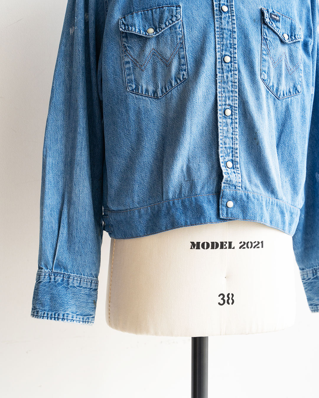 【HEXICO】Short Denim Western 『80-90s Western Shirt』⑥