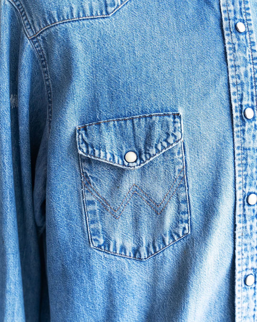 【HEXICO】Short Denim Western 『80-90s Western Shirt』⑥