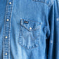 【HEXICO】Short Denim Western 『80-90s Western Shirt』⑥