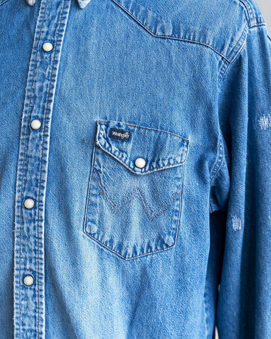 【HEXICO】Short Denim Western 『80-90s Western Shirt』⑥