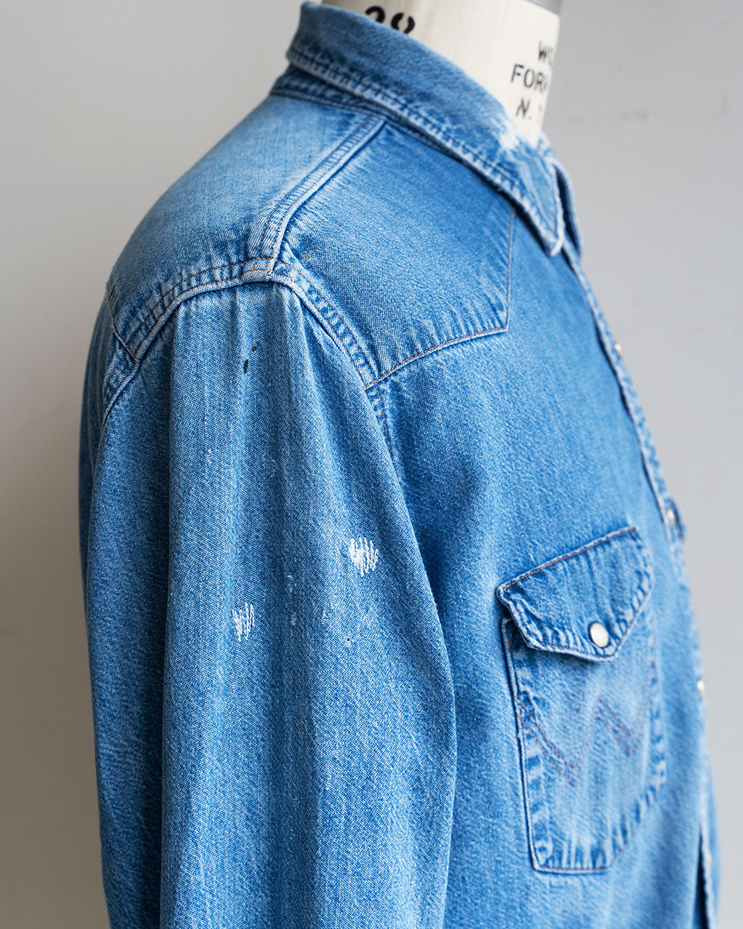 【HEXICO】Short Denim Western 『80-90s Western Shirt』⑥