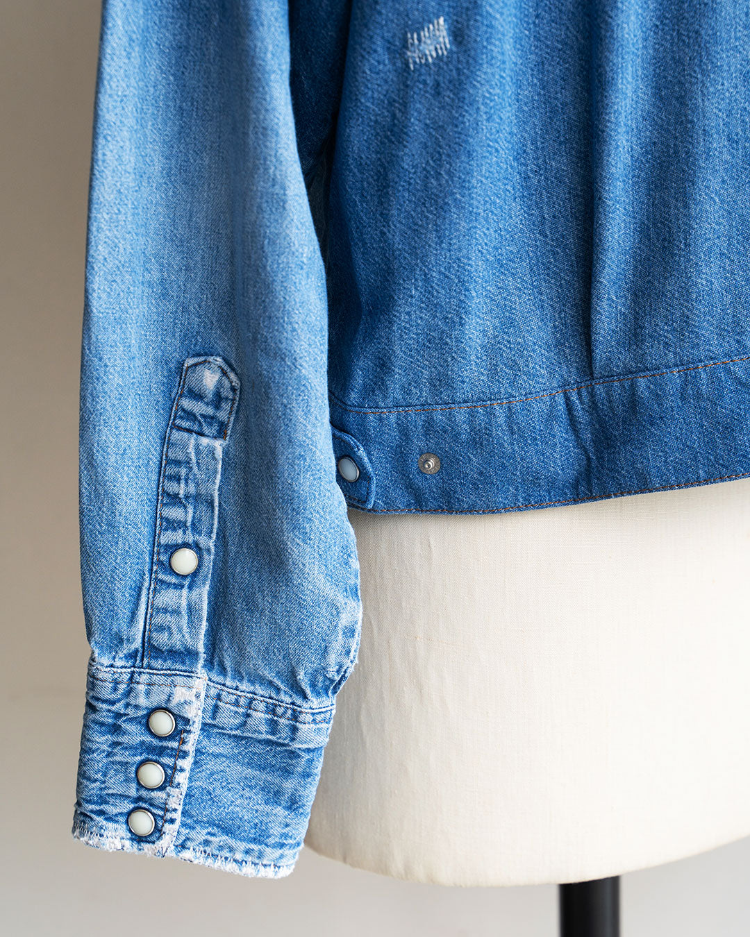 【HEXICO】Short Denim Western 『80-90s Western Shirt』⑥