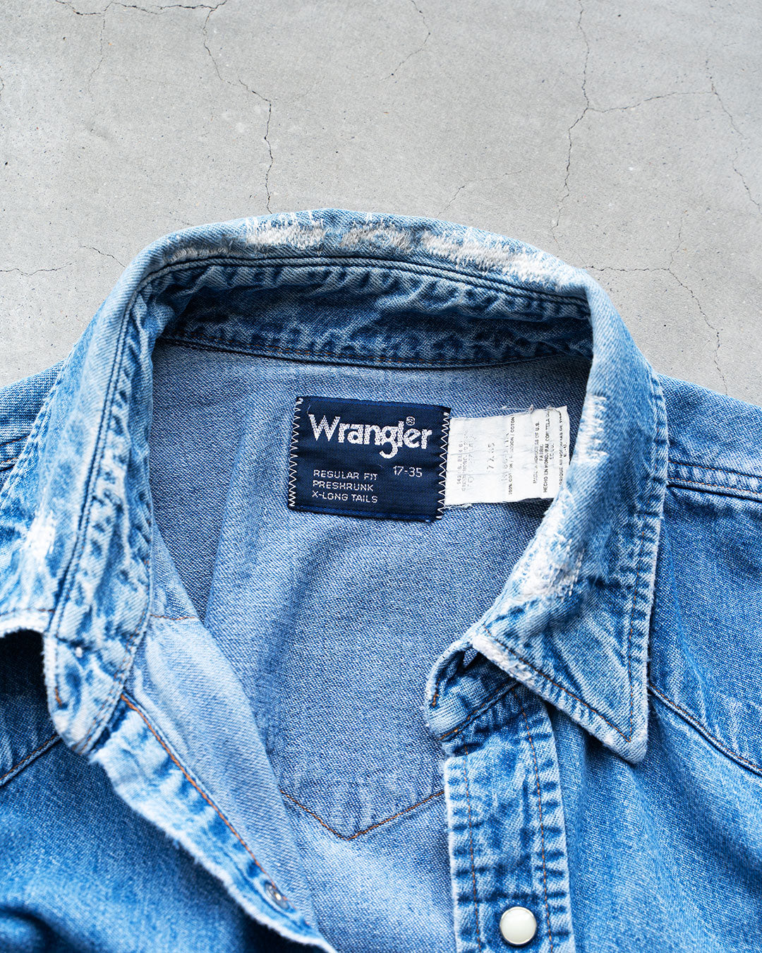 【HEXICO】Short Denim Western 『80-90s Western Shirt』⑥