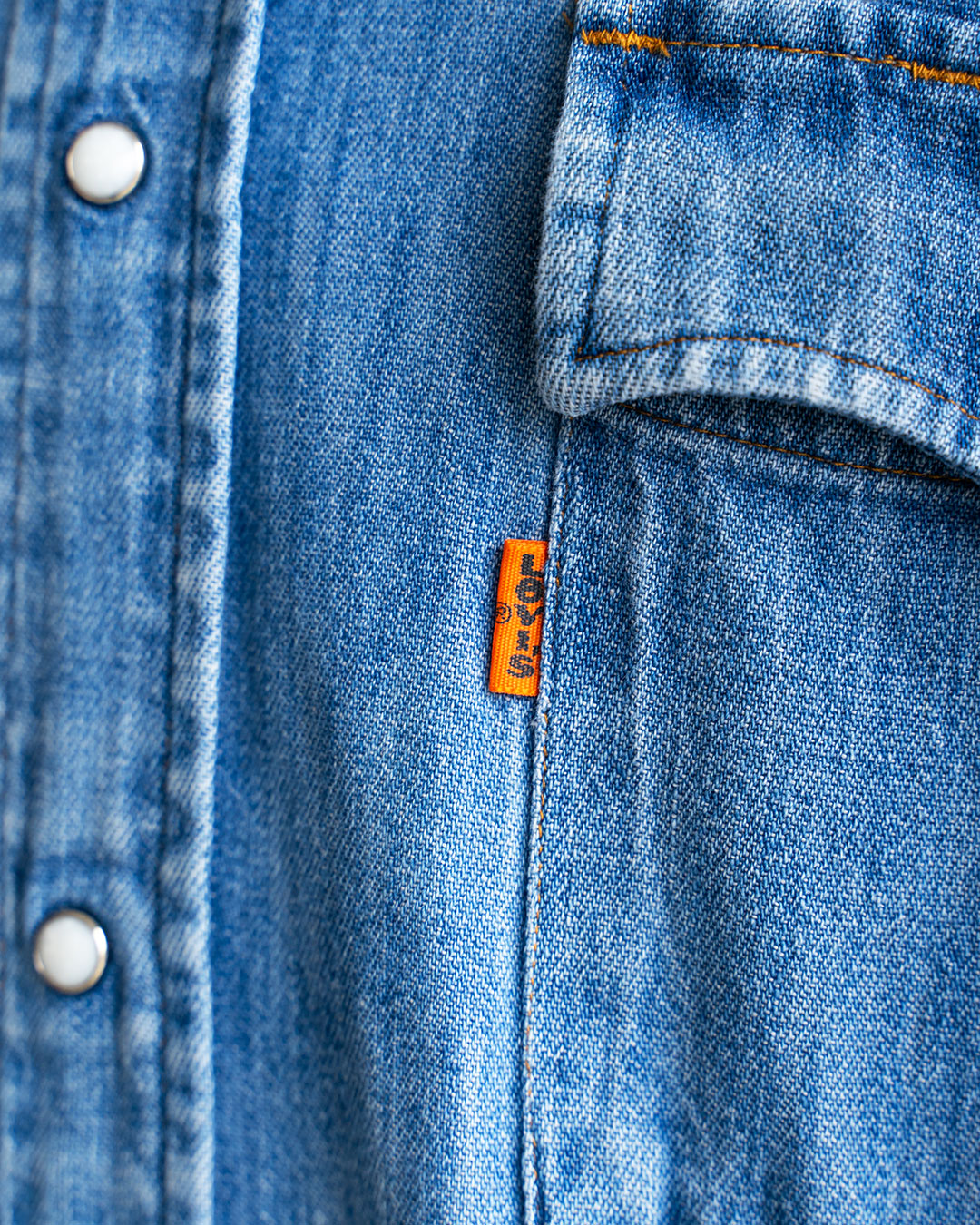【HEXICO】Short Denim Western 『80-90s Western Shirt』⑦