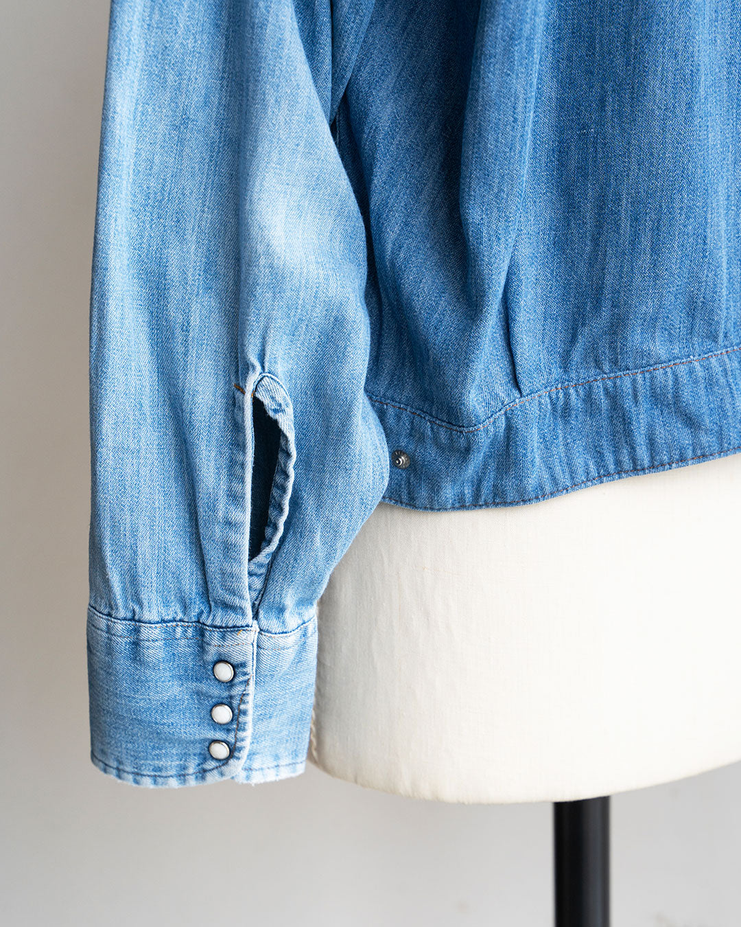 【HEXICO】Short Denim Western 『80-90s Western Shirt』⑦
