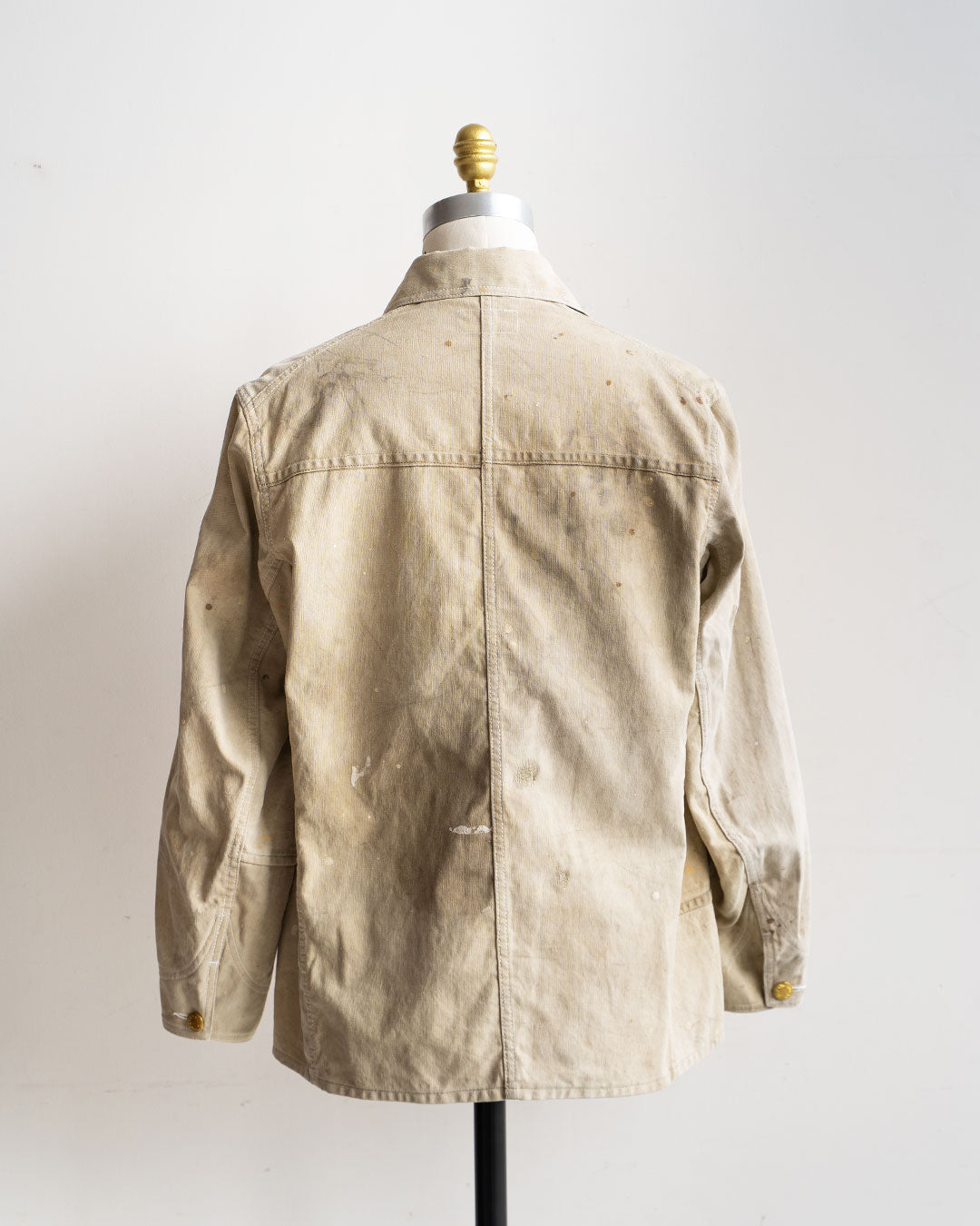 【HEXICO】Coverall .30-40s Style 『US Old Drop Cloth / Brass Button』①