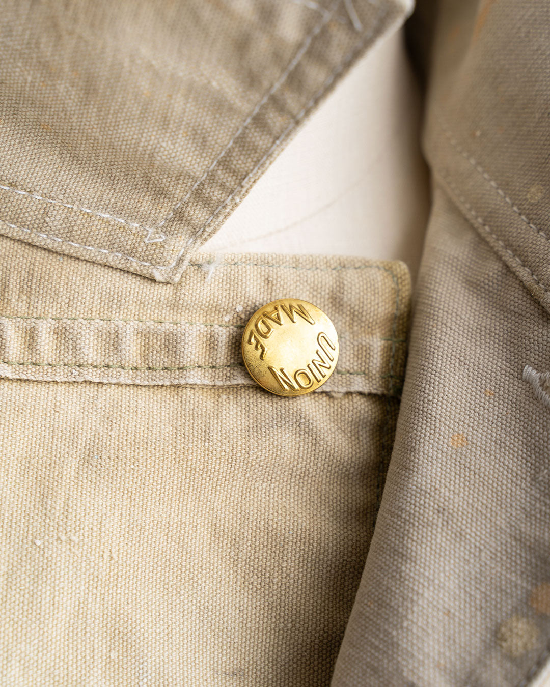 【HEXICO】Coverall .30-40s Style 『US Old Drop Cloth / Brass Button』②