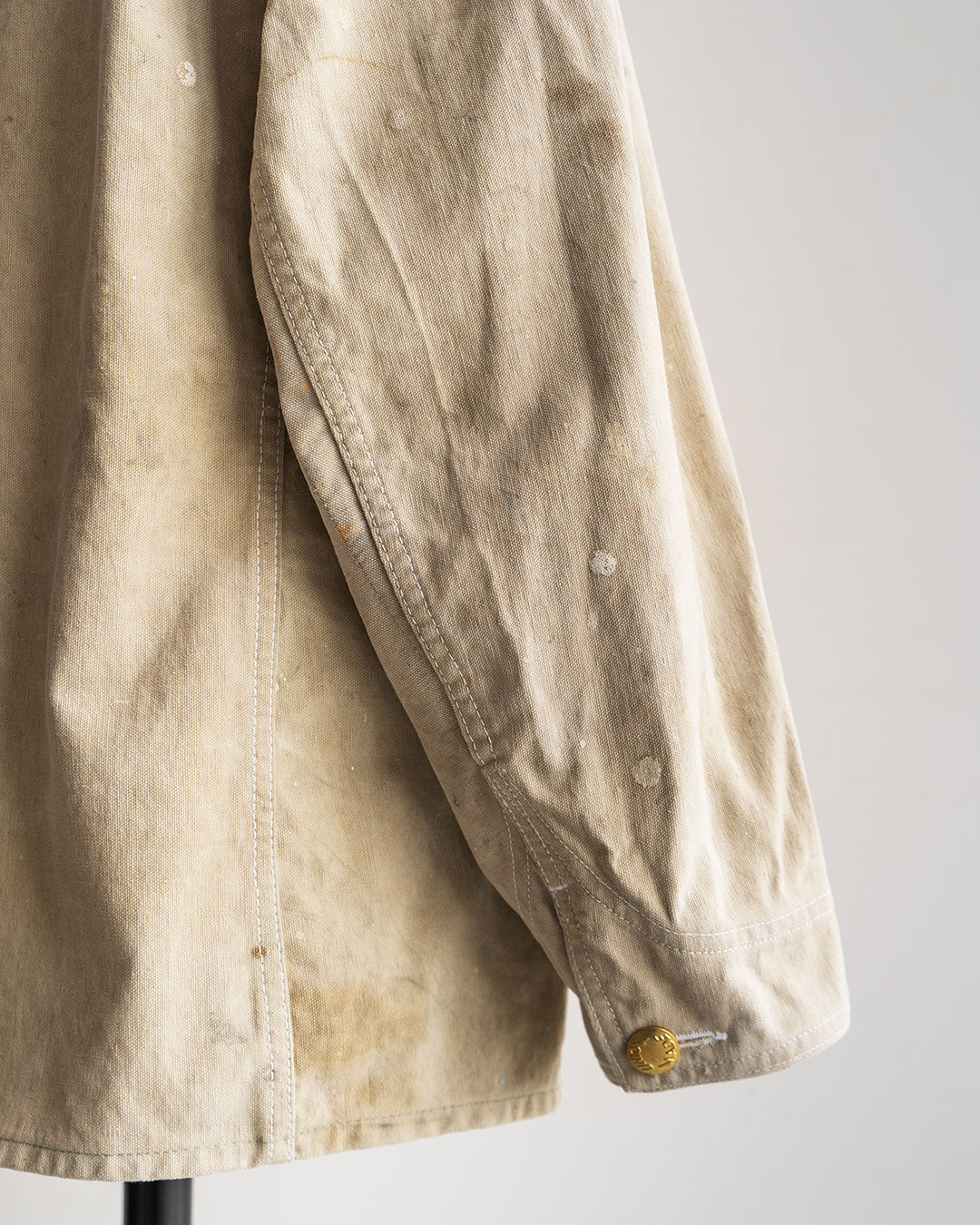 【HEXICO】Coverall .30-40s Style 『US Old Drop Cloth / Brass Button』②