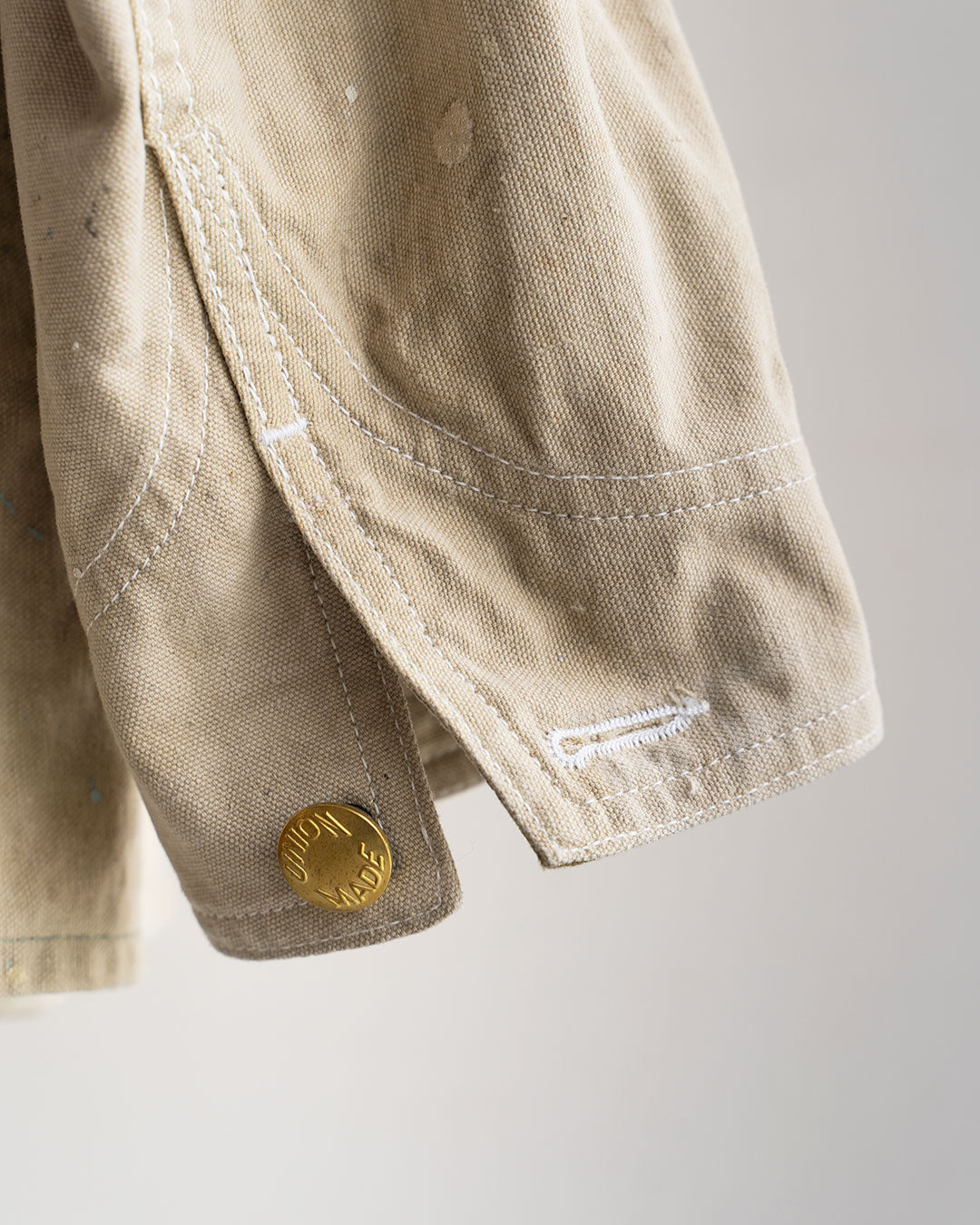 【HEXICO】Coverall .30-40s Style 『US Old Drop Cloth / Brass Button』②