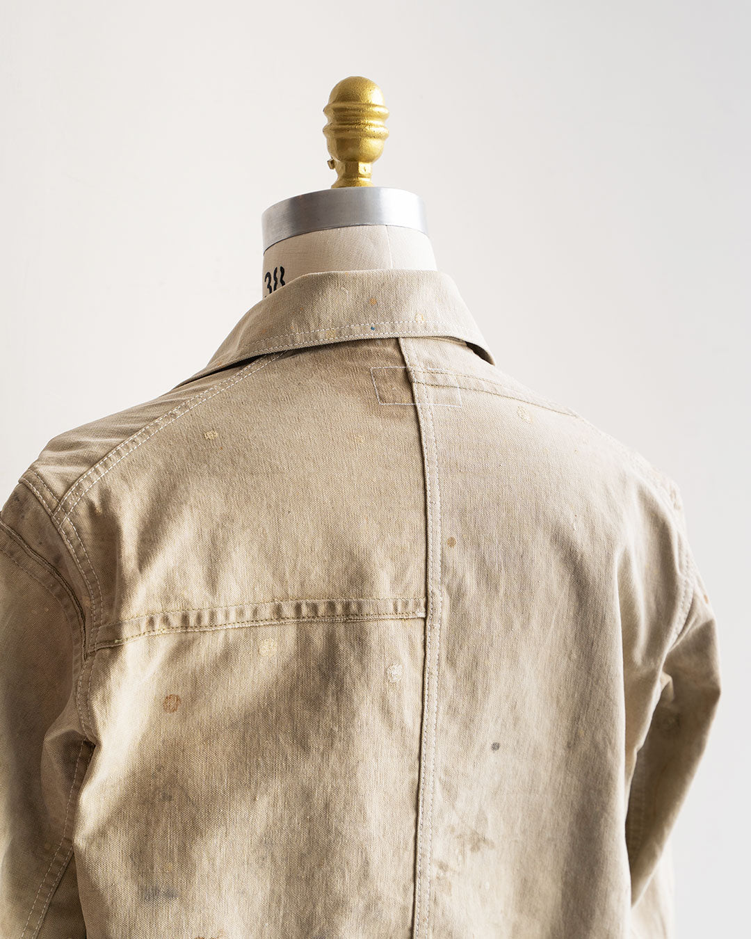 【HEXICO】Coverall .30-40s Style 『US Old Drop Cloth / Brass Button』②