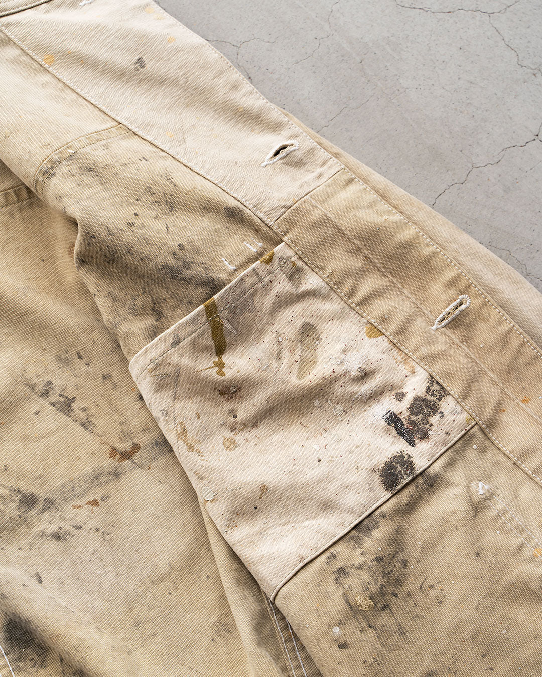 【HEXICO】Coverall .30-40s Style 『US Old Drop Cloth / Brass Button』②