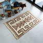 【VINTAGE】40s Navajo Rug 『Good Condition & Design』