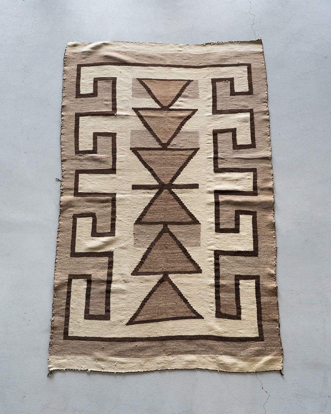 【VINTAGE】40s Navajo Rug 『Good Condition & Design』