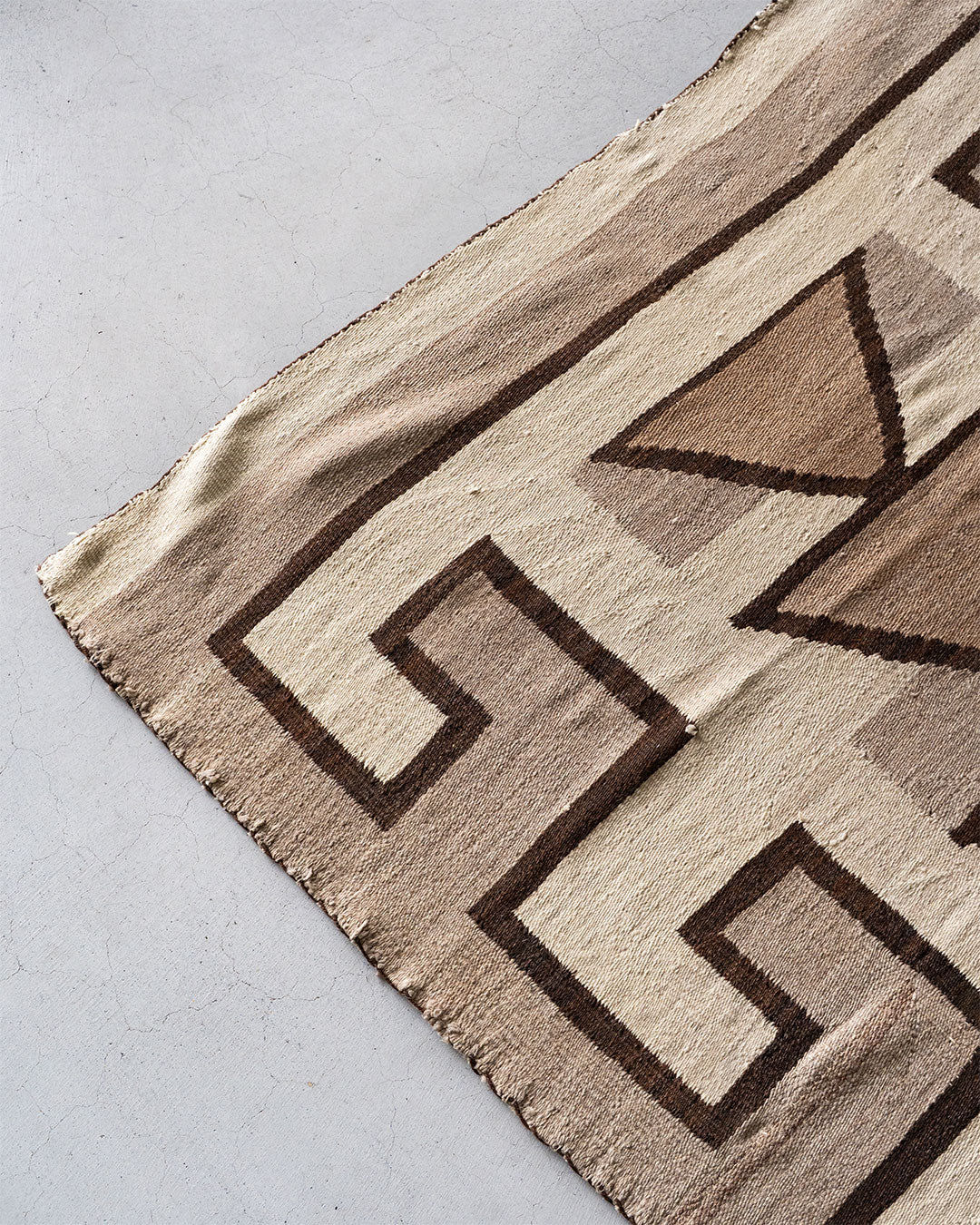 【VINTAGE】40s Navajo Rug 『Good Condition & Design』