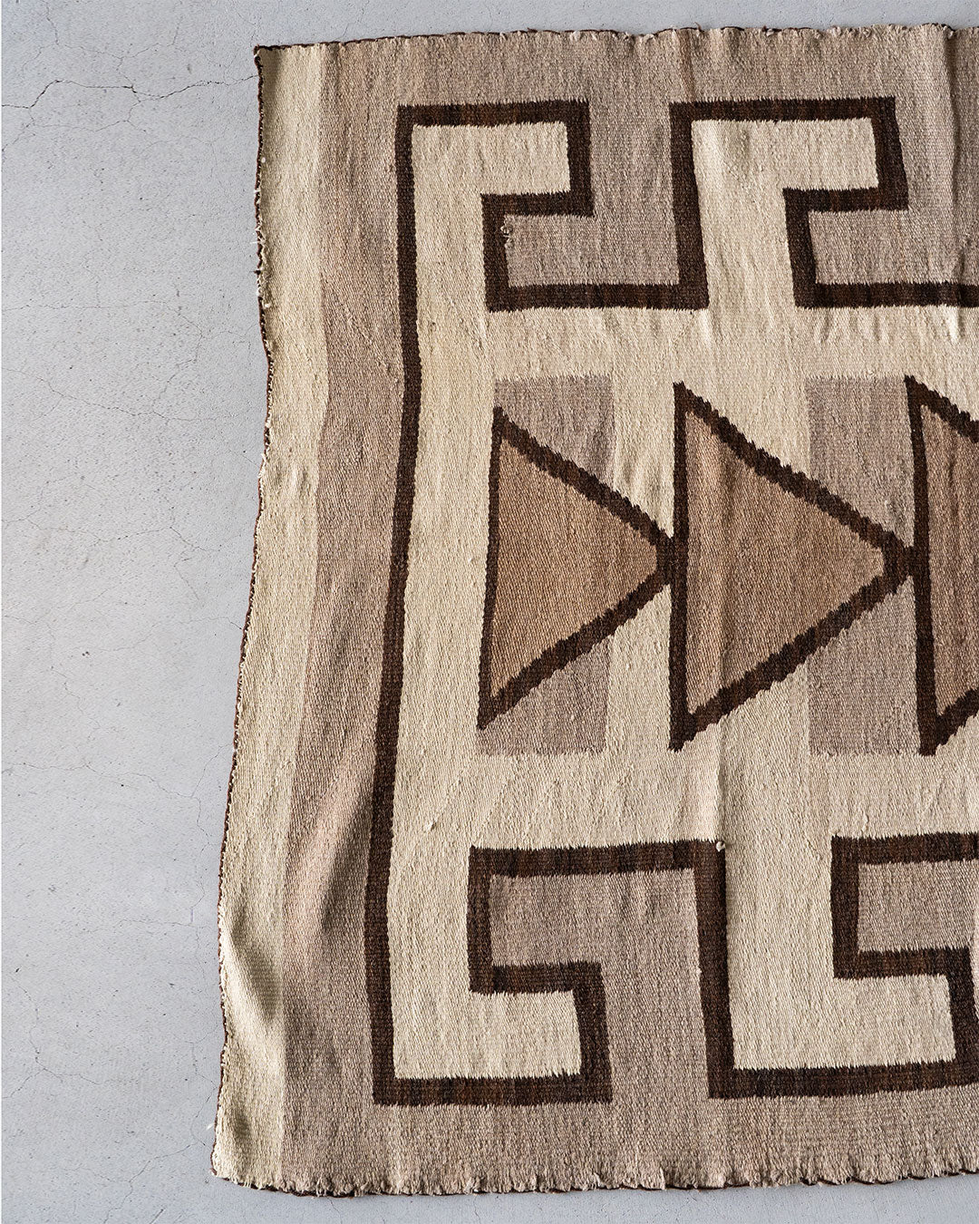 【VINTAGE】40s Navajo Rug 『Good Condition & Design』