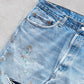 【Re FORT】Levis 501 “Made In USA” 『Crash & Paint』『Size W36』2-①