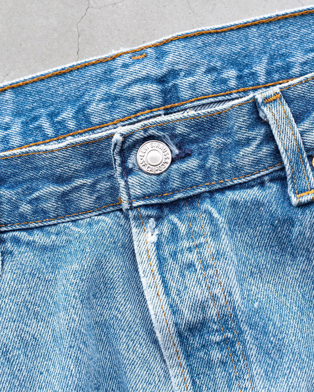 【Re FORT】Levis 501 “Made In USA” 『Crash & Paint』『Size W36』2-①