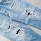 【Re FORT】Levis 501 “Made In USA” 『Crash & Paint』『Size W36』2-①