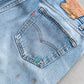 【Re FORT】Levis 501 “Made In USA” 『Crash & Paint』『Size W36』2-①