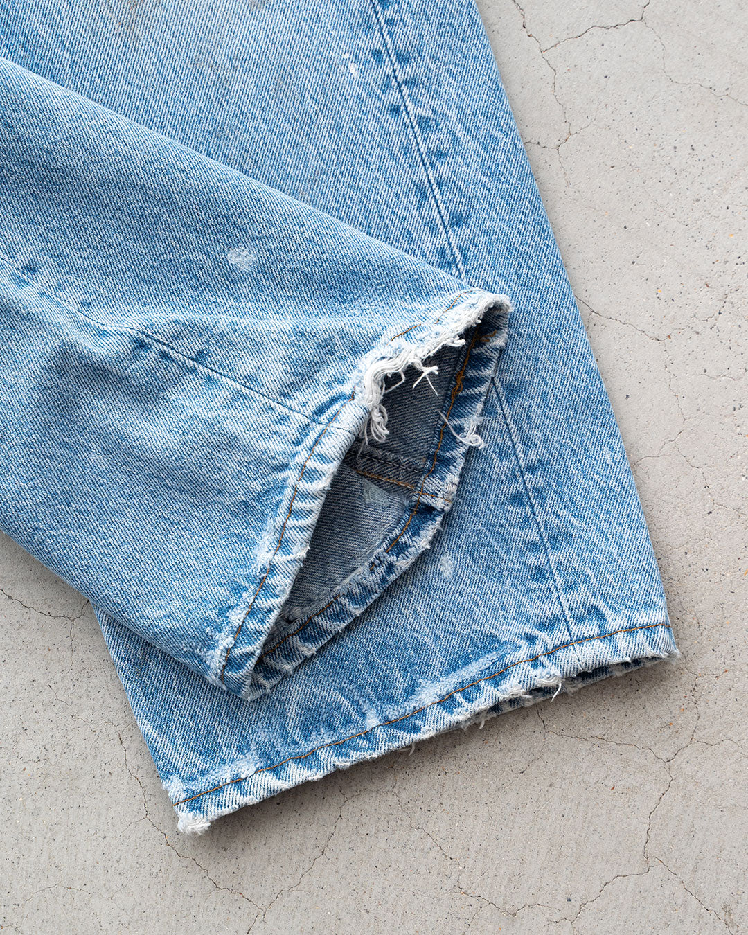 【Re FORT】Levis 501 “Made In USA” 『Crash & Paint』『Size W36』2-③