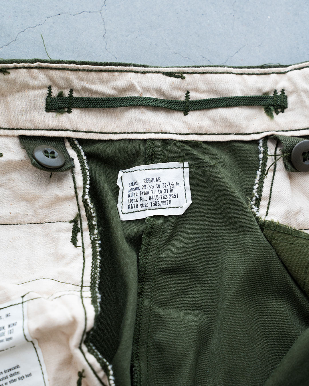【DEADSTOCK】70s US Army M-65 Field Trousers『Good Size』