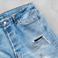 【Re FORT】Levis 501 “Made In USA” 『Crash & Paint』『Size W36』2-⑧