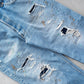 【Re FORT】Levis 501 “Made In USA” 『Crash & Paint』『Size W36』2-⑧