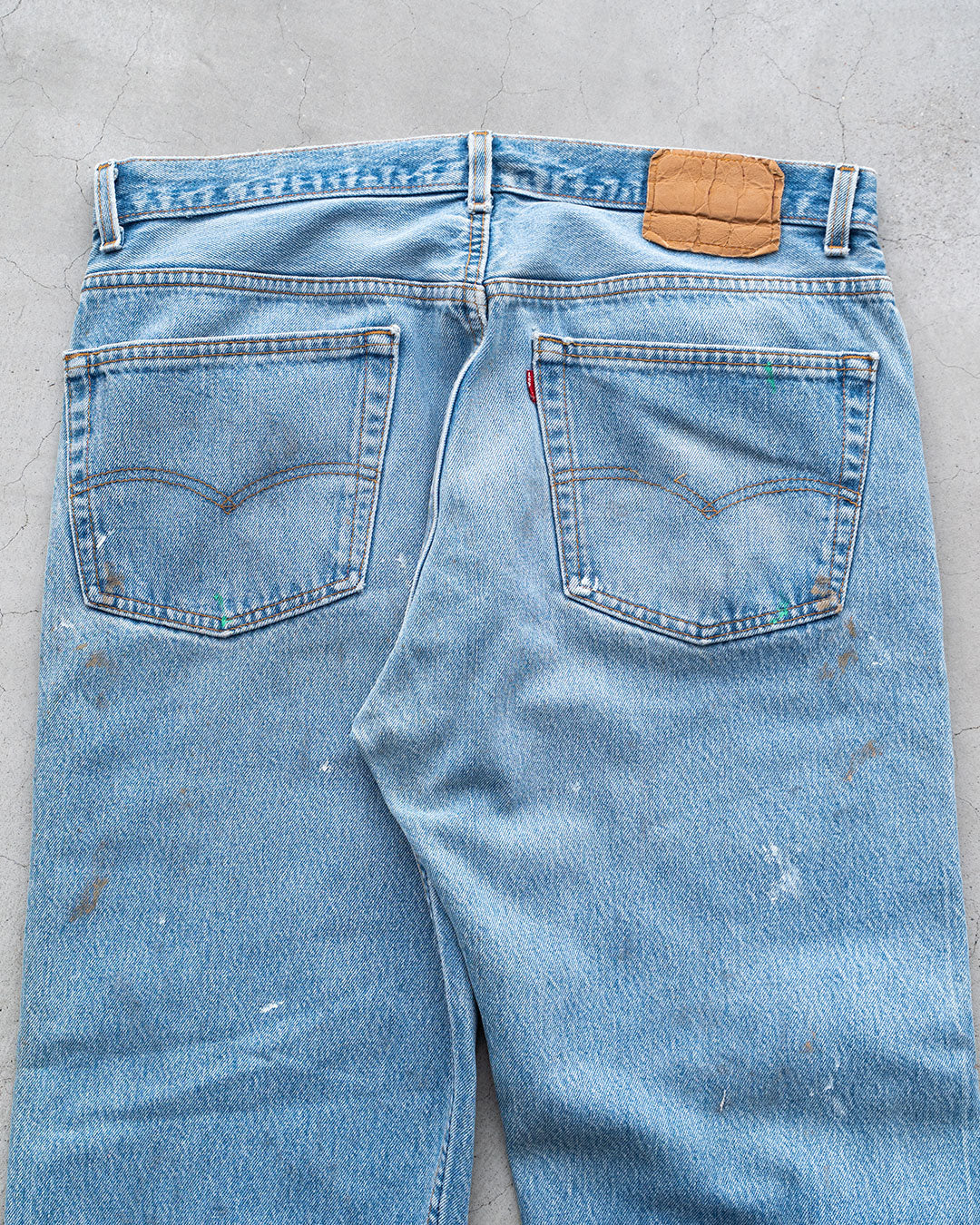 【Re FORT】Levis 501 “Made In USA” 『Crash & Paint』『Size W36』2-⑧
