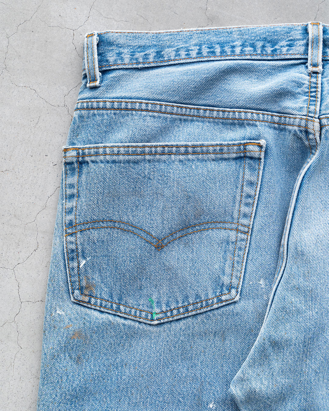 【Re FORT】Levis 501 “Made In USA” 『Crash & Paint』『Size W36』2-⑧