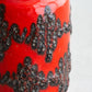 【VINTAGE】60-70s Fat Lava Flower Vase (W.GERMANY)