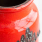 【VINTAGE】60-70s Fat Lava Flower Vase (W.GERMANY)