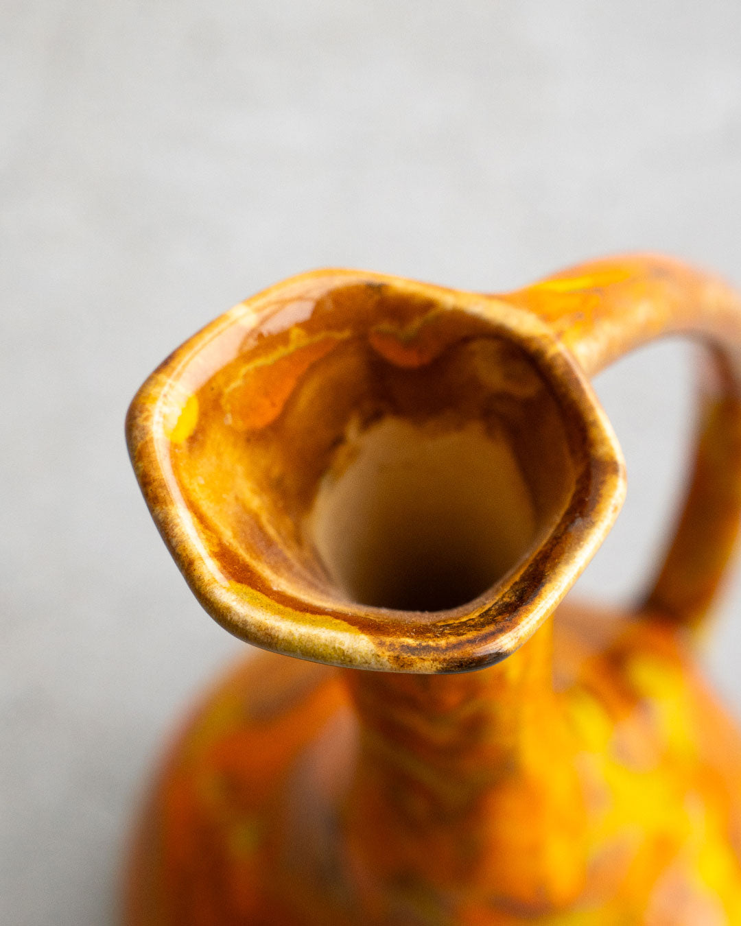 【VINTAGE】60-70s Pitcher Vase California Originals 『Made In USA』
