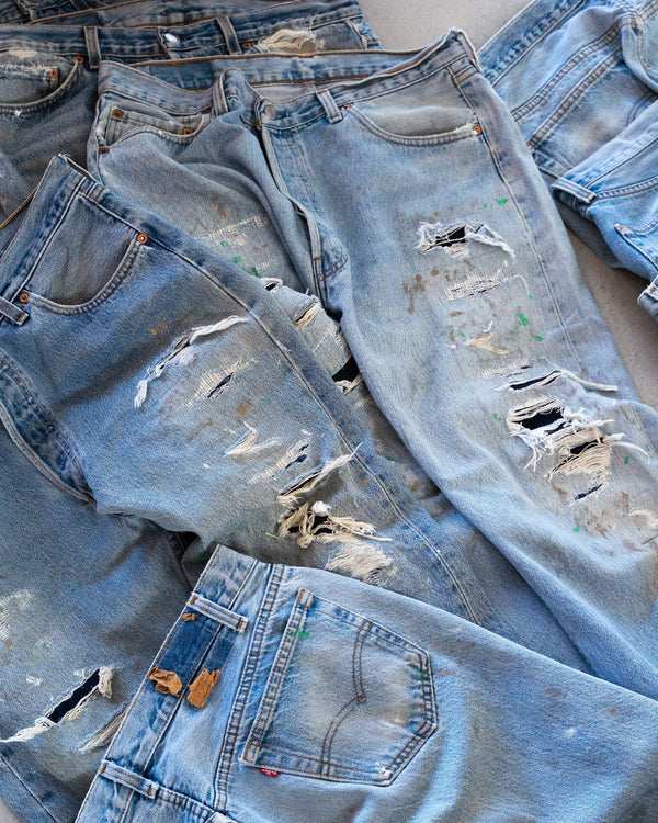 アメリカ製 Levis を加工できる工場様